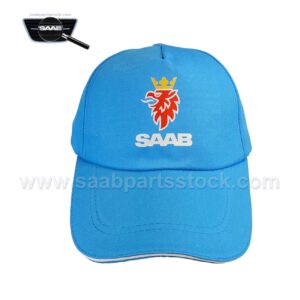 Baseball-Cap-SAAB-Light Blue SaabPartsStock