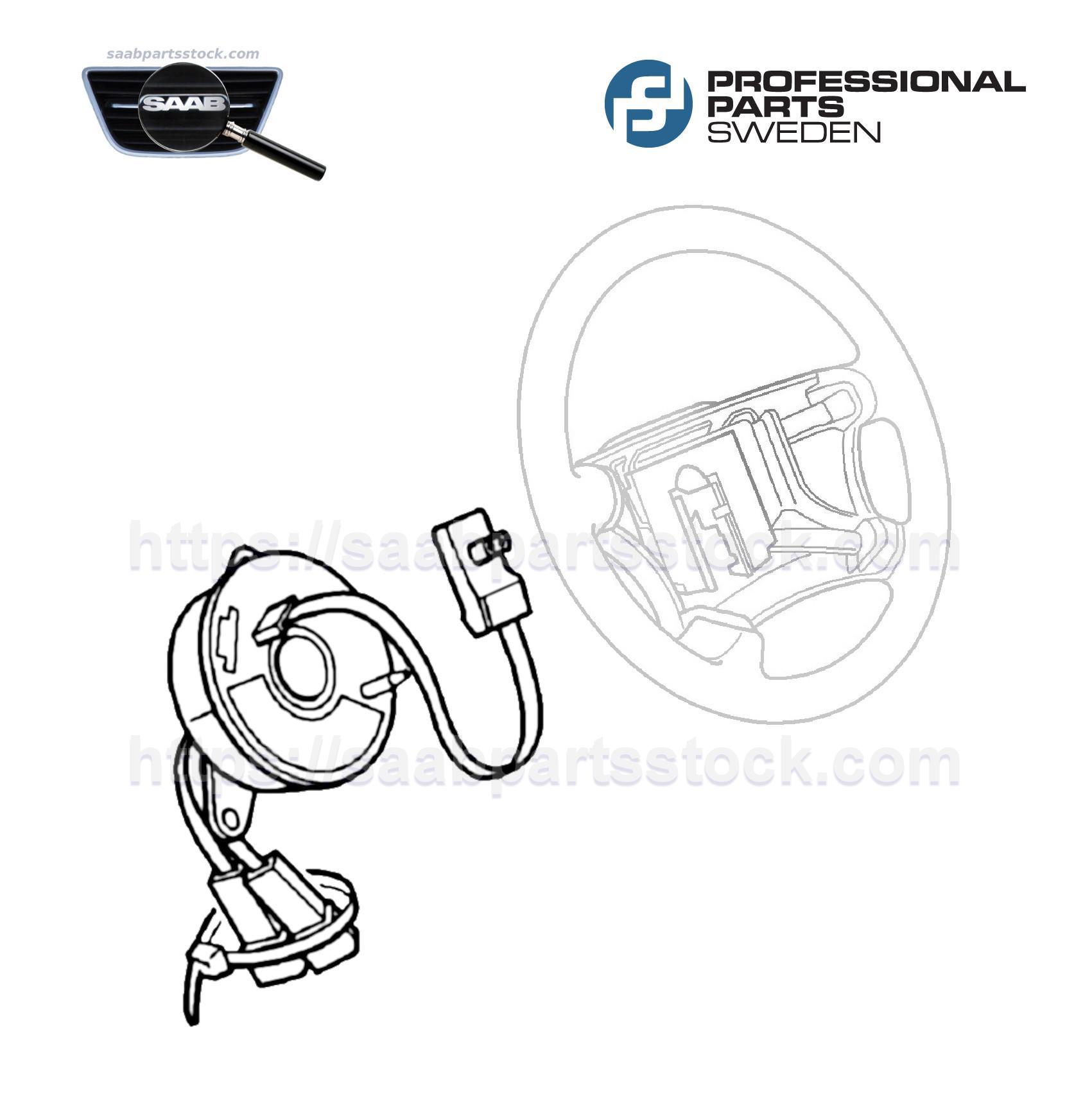 Contact unit SRS, Clock Spring for Airbag