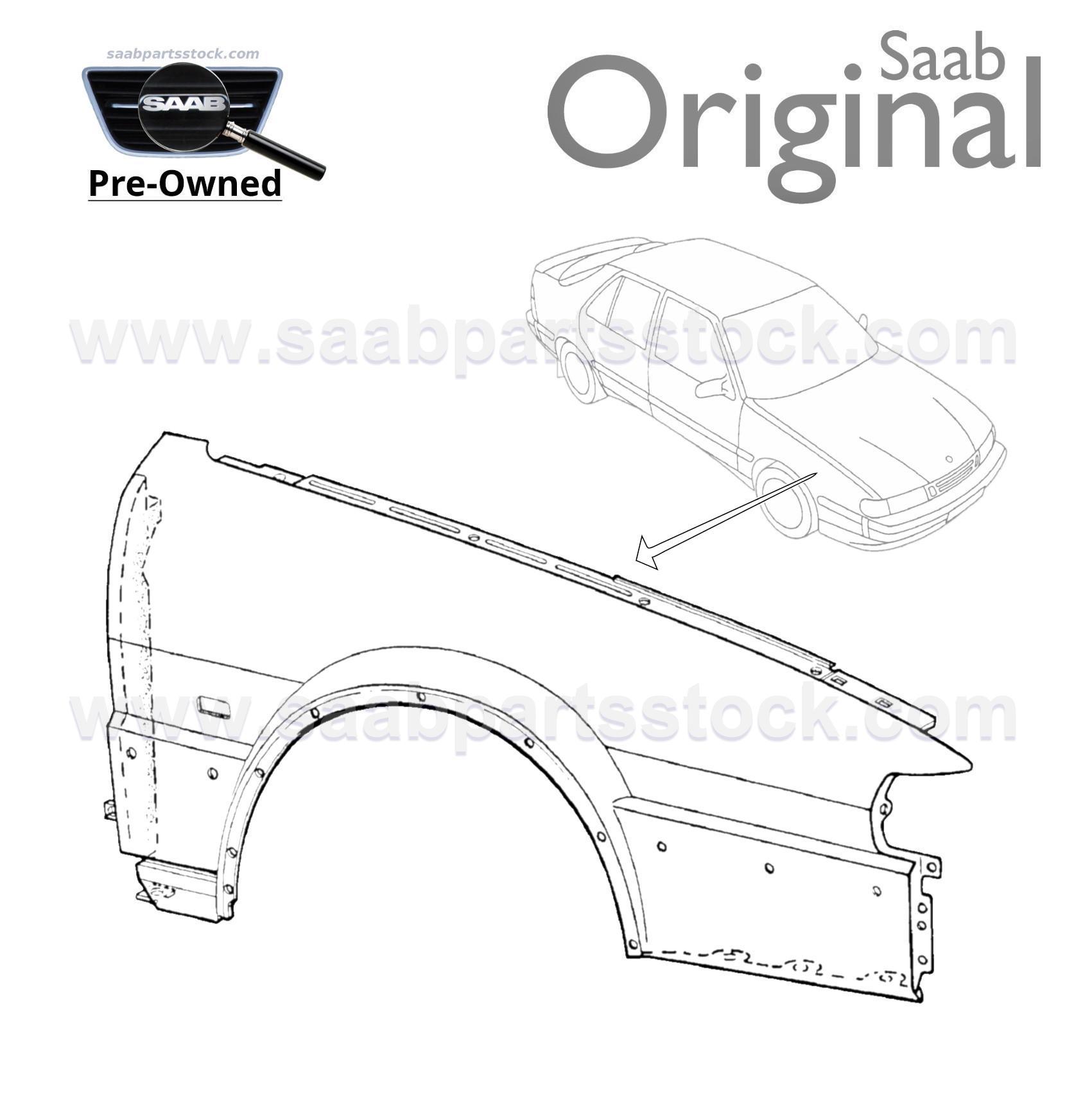 Fender, front right SAAB 32000141 (Pre-Owned)