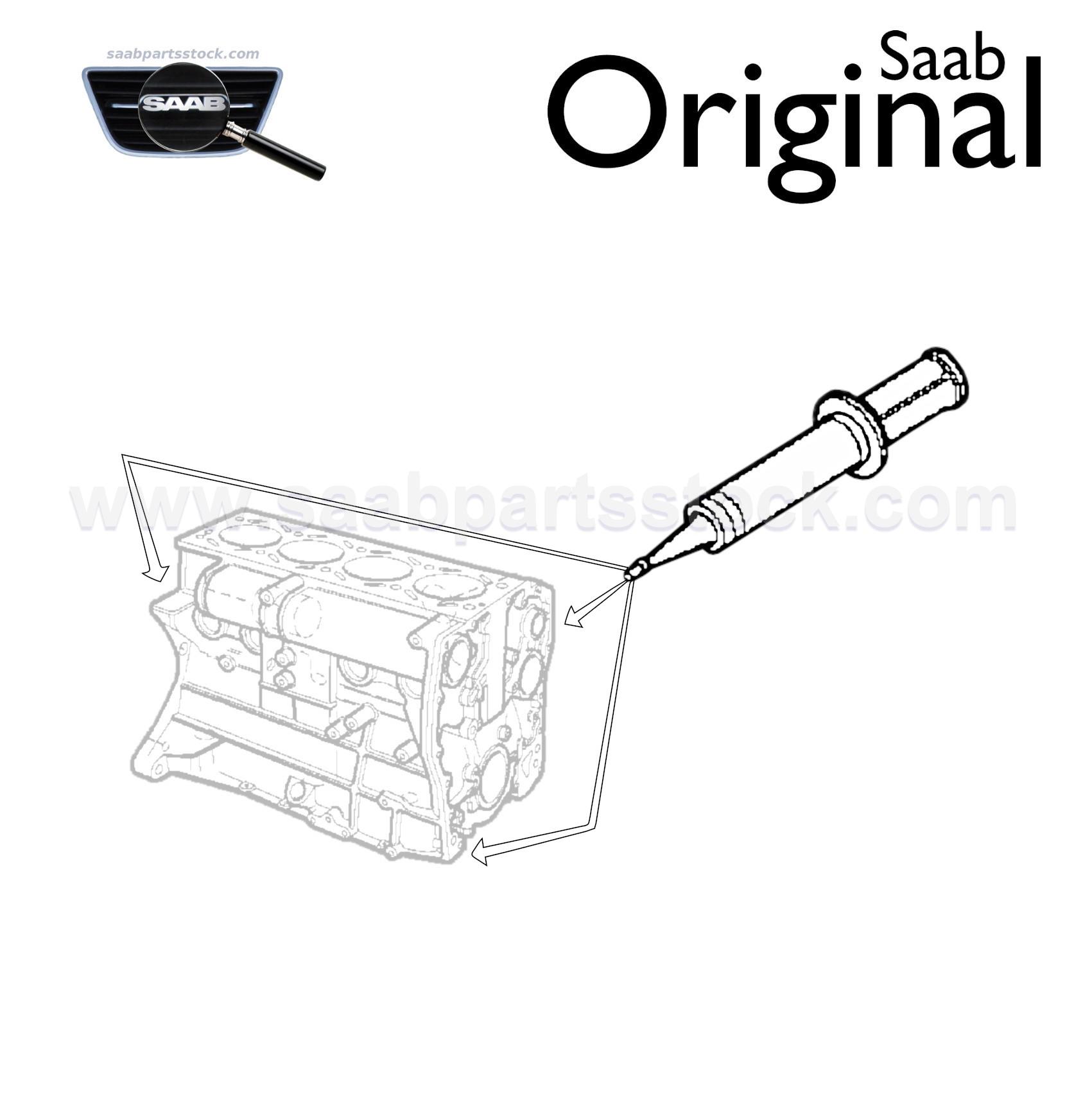 Liquid Gasket Genuine 65ml, SAAB 90297970, SAAB 95599844