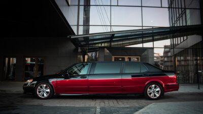 Extraordinary, one of a kind SAAB 9-5 Limousine 7-seats